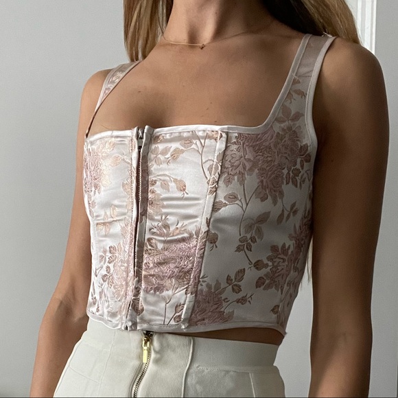 Satin PrettyLittleThing Bustier - Picture 2 of 4